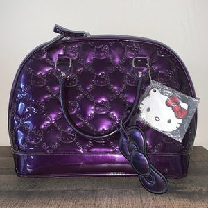 Purple Loungefly Hello Kitty Bag